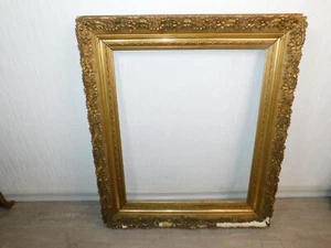 Superbe Cadre Stucé Environ 1880 ! - Afbeelding 1 van 12