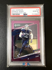 2021 Donruss Base Season Stat Line #14 Derrick Henry /500 -PSA 10 -  POP 1