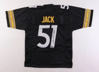 Myles Jack Signed Steelers Jersey (Beckett) Pittsburgh Linebacker / U.C.L.A. - Image 1 of 4