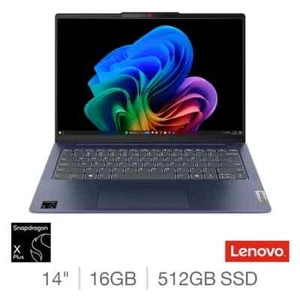 Lenovo IdeaPad Slim 5, Snapdragon X Plus, 16GB RAM,512GB SSD, 14 Inch! NEW FAST - Afbeelding 1 van 10