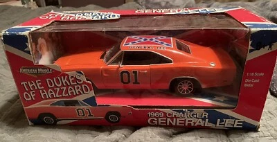Ertl American Muscle 1969 Dodge Charger GENERAL LEE The Dukes of Hazzard 1:18 - Image 1 of 4