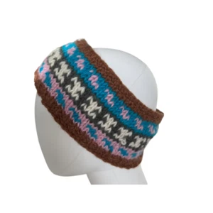 Everything Nepali Handknitted Warm Woolen Headbands with Soft Fleece Lining - Picture 1 of 2