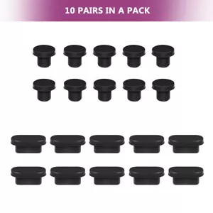 10 Pairs Headphone Jack Plug Earphone Jack Plug Earphone Plug Charm - Photo 1 sur 10
