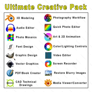 Ultimate Creative Pack - Profesjonalny pakiet oprogramowania - Zdjęcie 1 z 17