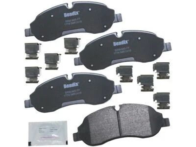 Juego de pastillas de freno delanteras Bendix 93989CCMZ 2016 2017 para Ford Transit-250 2015-2021 Foto 1 de 2