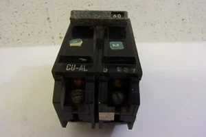 GE General Electric THQL2160 60-Amp 2-Pole 120/240VAC Breaker - Picture 1 of 4