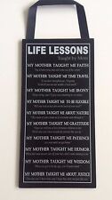 Life Lessons - Hanging sign by Adams & Co. #12300