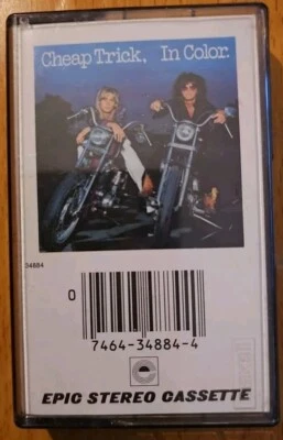Cheap Trick Cassette Tape In Color 1977 Album I Want You To Want Me Big Eyes  - Image 1 of 4
