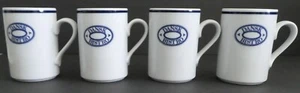 DANSK BISTRO CHRISTIANSHAVN BLUE FOUR PIECE MUG SET -- LOGO (4) - Picture 1 of 10