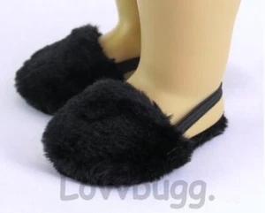 Zapatillas negras difusas para American Girl, niño 18 zapatos de muñeca COMPLEMENTOS ENVÍO GRATUITO ¡LovvU! - Imagen 1 de 24