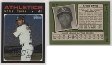 2020 Topps Heritage Chrome /999 Khris Davis #THC-81