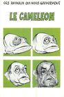 Cp Serie Satirique Ces Animaux Qui Nous Gouvernent - Cameleon Cheysson - Glenat