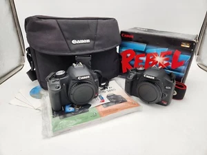 Bundle of 2 Canon EOS Rebel T1i 15.1MP Digital SLR Cameras w/ Extras - [READ] - Picture 1 of 15