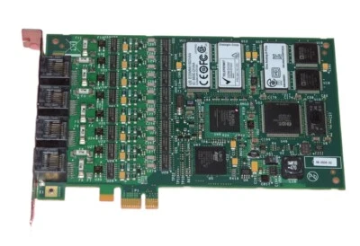 Dialogic DIA-ANALOG4PCIE 4-Port Board 30-0139-02 Diva Analog-8 PCIe - Image 1 of 3