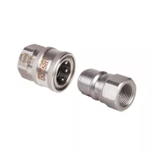 PA Edelstahl Schnellkupplungen Hochdruckreiniger 3/8" BSP - Bild 1 von 1