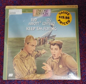 KEEP 'EM FLYING - Laserdisc (1992, MCA ENCORE EDITION starring ABOTT & COSTELLO) - Picture 1 of 2