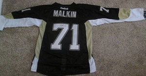 Camiseta Evgeni Malkin Firmada Pittsburgh Penguins Nueva con etiquetas Talla 50 con prueba - Imagen 1 de 1