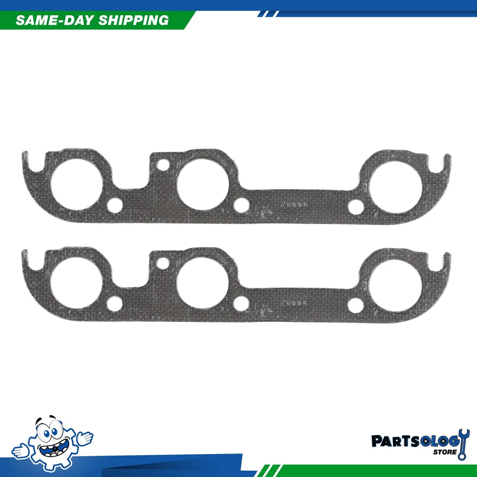 DNJ EG3116 排气歧管垫圈 适用于 88-95 别克 Oldsmobile 88 98 3.3L OHV 12v — 第 1/1 张图片