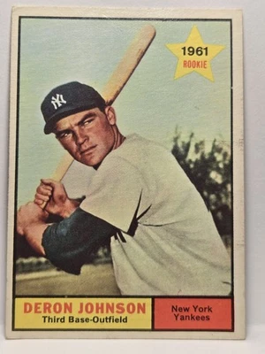 1961 Topps #68 Deron Johnson Very Good - Image 1 of 4