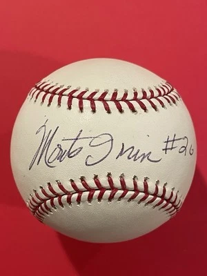 Monte Irvin Single Signed Autographed Official ML Baseball HOF Negro Leagues #20 - Image 1 of 4