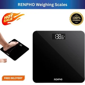 1xDigital Bathroom Scales for Body Weight, Weighing Scale Electronic Bath Scales - Picture 1 of 7