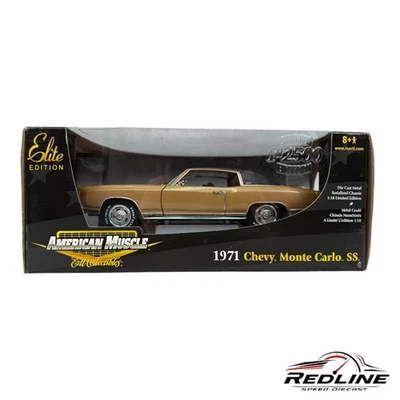 🇺🇸Ertl American Muscle Elite Edition 1971 Chevy Monte Carlo SS 1:18 LN🇺🇸 - Image 1 of 4