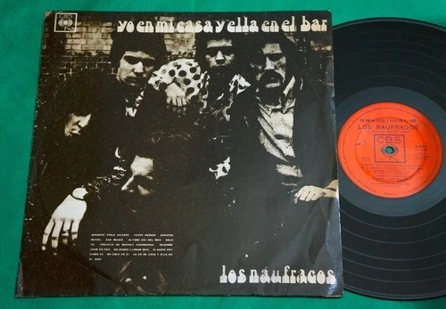 Los Naufragos - Yo En Mi Casa Y Ella En El Bar URUGUAY LP 1969 CBS - Image 1 of 2