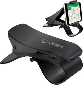 Cellet Dashboard Cell Phone Holder Clip On Mount Compatible to Apple iPhone - Picture 1 of 8