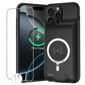 Battery Case for iPhone 16 Pro, 10000mAh Portable Protective Charging Case wi... - Picture 1 of 7