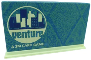 Venture - Vintage Card Game 3M (1969) Complete, English Instructions, Butter Box - Picture 1 of 23