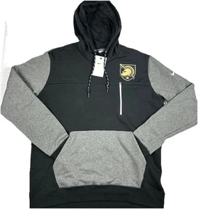 NEW! Nike Army Black Knights 2023 Hoodie Fleece Mens Size XL Black And Gold Logo - Picture 1 of 17