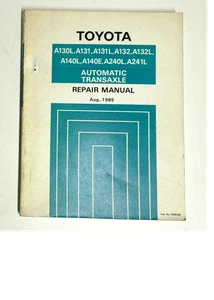 Toyota A130L 1985 A131 A131L A132 transmisión automática manual de reparación de fábrica - Imagen 1 de 4