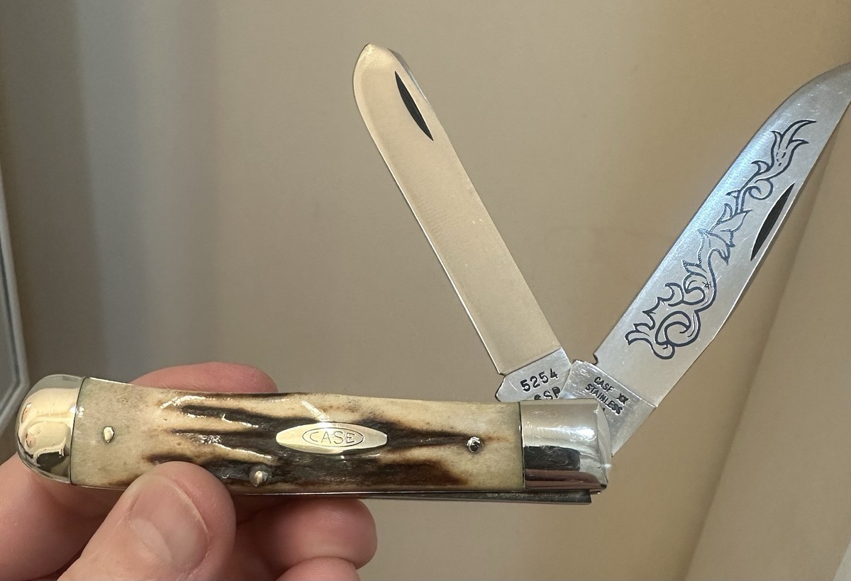 Case Stag/Antler Handle Collectible Vintage Factory Case Stag/Antler Handle Collectible Vintage Factory