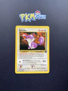 Pokémon TCG Rattata Team Rocket 66/82 Regular LP. - Picture 1 of 3