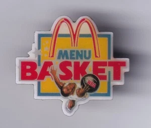 PINES RAROS.. MC DONALD'S FRANCE DE COLECCIÓN 1990 CESTA DE MENÚ DE TRIPULACIÓN ~ EE. UU. - Imagen 1 de 1