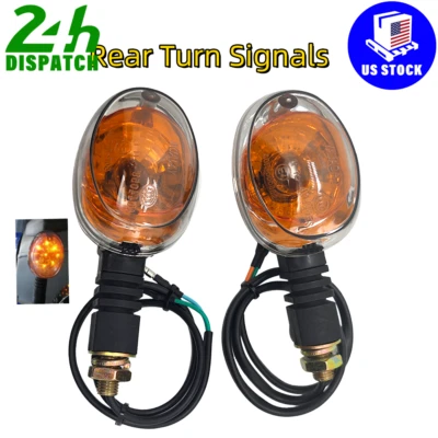 Par de señales de giro traseras para Buell Blast 2000-2010, X1 99-02/Y0527.K Y0526.K Foto 1 de 4