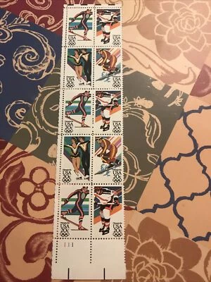 10 Stamps Scott # 2067-2070 -  USPS - Winter Olympics - free shipping - Original - Image 1 of 2