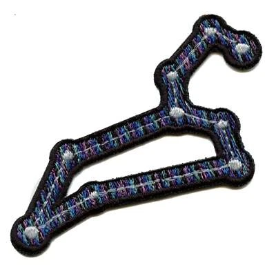 Leo Zodiac Constellation Patch Stars Lion Horoscope Embroidered Iron On - Image 1 of 2