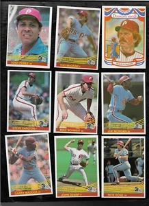 1984 DONRUSS PHILADELPHIA PHILLIES TEAM SET-25 SCHMIDT CARLTON ROSE MORGAN PEREZ - Picture 1 of 4
