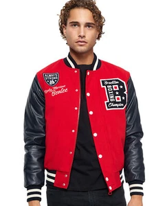 Chaqueta universitaria BenLee Newark roja - Imagen 1 de 7