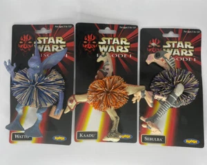 NEW Star Wars Episode 1 Koosh- Watto Kaadu Sebulba Figures 1999 Vintage Bundle - Picture 1 of 7