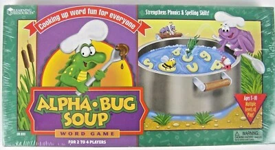 ALPHA BUG SOUP Learning Resources Phonics word spelling skills board game READ - Image 1 of 4