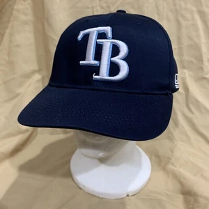 Tampa Bay Rays Team MLB Blue Adult OSFA Strapback Baseball Hat Cap AL East - Picture 1 of 4