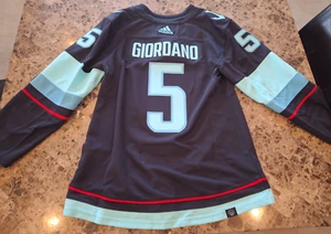 ADIDAS AUTHENTIC MENS NHL HOCKEY JERSEY SEATTLE KRAKEN #5 MARK GIORDANO, SIZE 44 - Picture 1 of 3