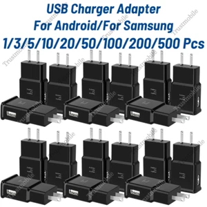 Wholesale USB Wall Charger Plug Fast Power Adapter Cube For Samsung S10 20 21 22 - Picture 1 of 11