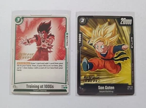 DBS Dragon Ball Fusion World FB05-069 FB05-101 Release Event Promo Cards - Bild 1 von 1