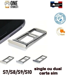 TIROIR SUPPORT CARTE SIM SD CARTE pour galaxy S7/S7 EGDE/S8/S9/S9 Plus S10/plu - Photo 1 sur 1
