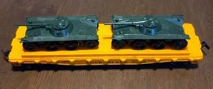NEW EKO 4017 Panhard EBR 75 Tank France 1:87 with HO Scale Rock Island Flat Car - Picture 1 of 8