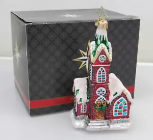 Christopher Radko A Place To Pray #1016950 Church Chapel Ornament - Picture 1 of 8
