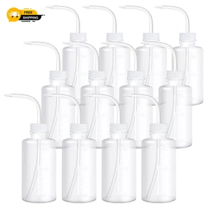 Sawysine 12 Pcs Lab Squeeze Bottle 250Ml Plastic Safety Wash Bottles Squirt Bott - Picture 1 of 12
